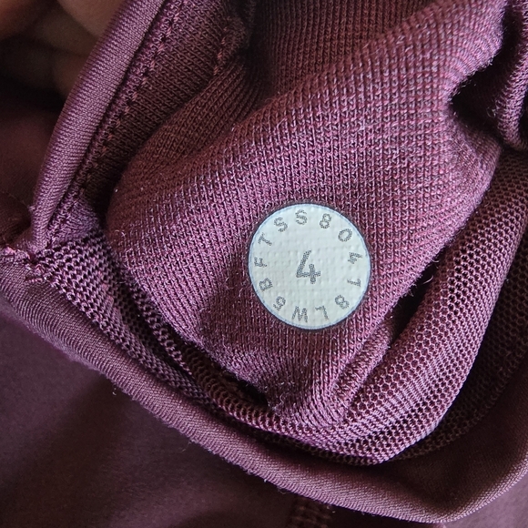 Lululemon Colour Me Ombre Tight 28" Dark Adobe/Blush Berry/Violet Red size 4 - Picture 14 of 14